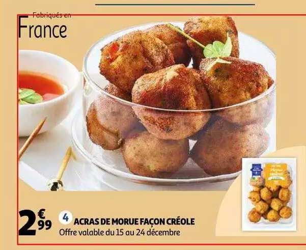 acras de morue façon créole