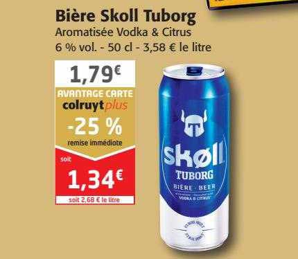 bière skoll tuborg