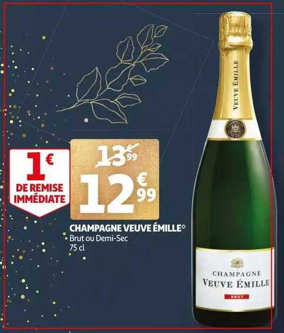 champagne veuve émille