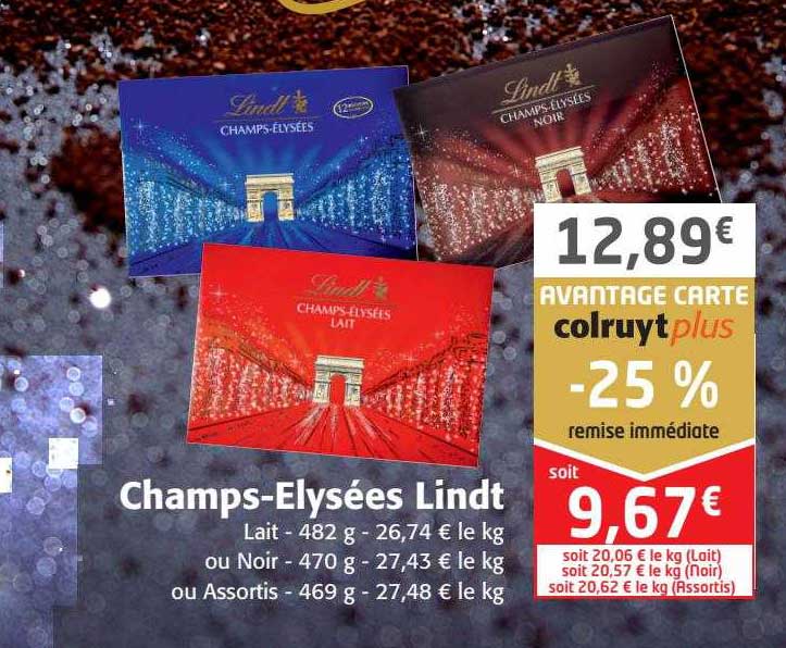 champs-élysées lindt
