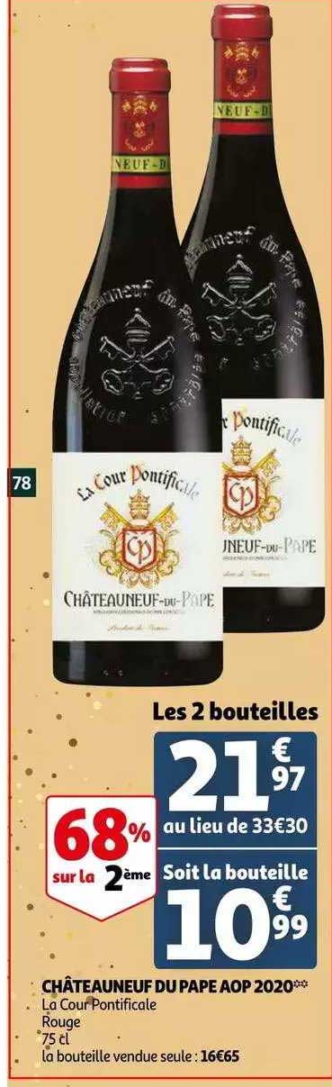 châteauneuf du pape aop 2020