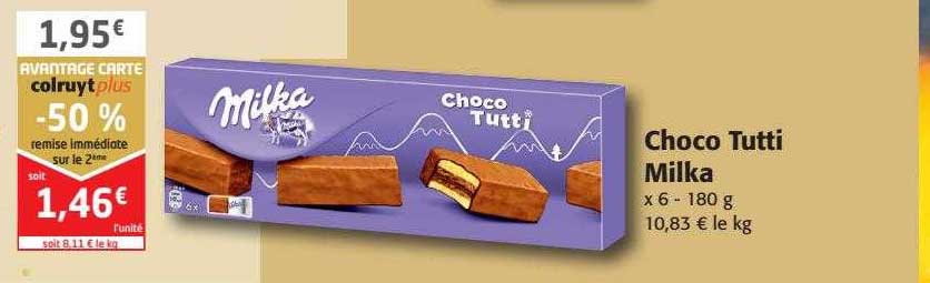 choco tutti milka