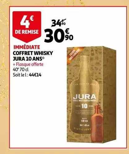 coffret whisky jura 10 ans