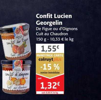 confit lucien georgelin