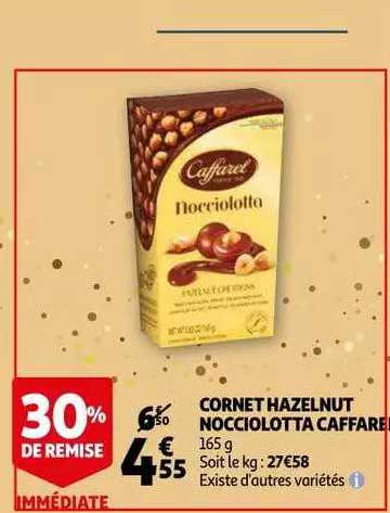 Cornet Hazelnut Nocciolotta Caffarel