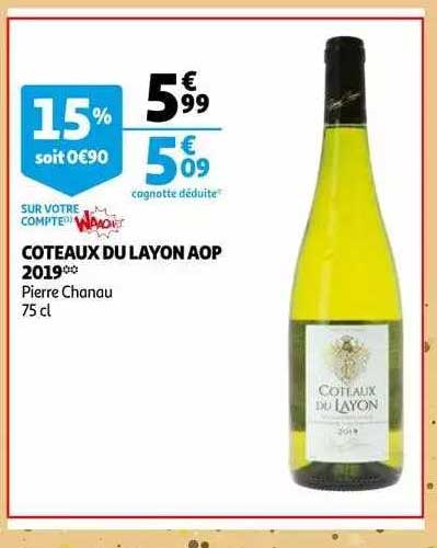 côteaux du layon aop 2019 pierre chanau