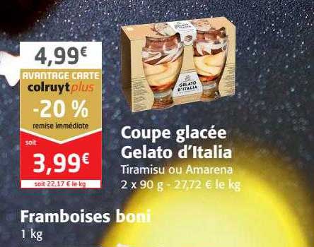 coupe glacée gelato d'italia