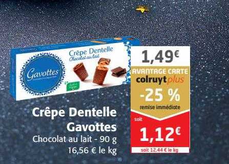 Crêpes Dentelle Gavottes