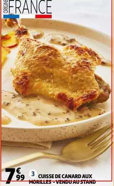 Cuisse De Canard Aux Morilles