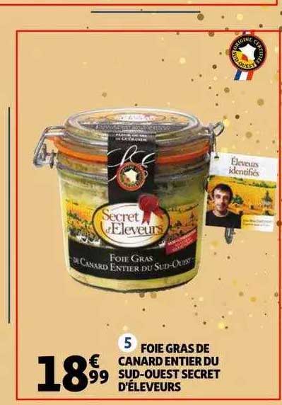 foie gras de canard entier du sud-ouest secret d'éleveurs