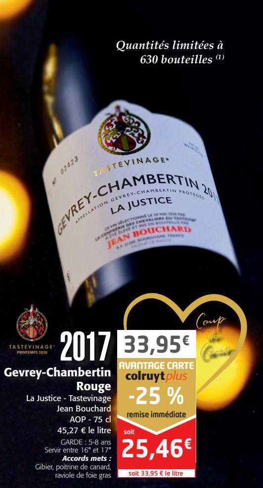 Gevrey-chambertin Rouge 2017