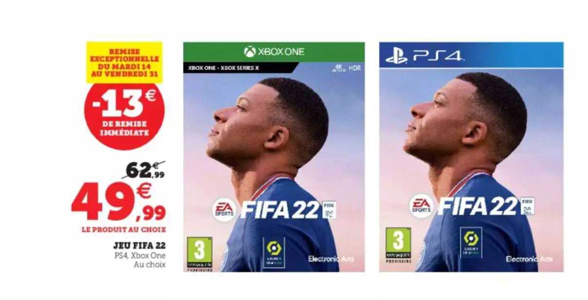 jeu fifa 22