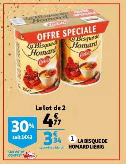 la bisque de homard liebig