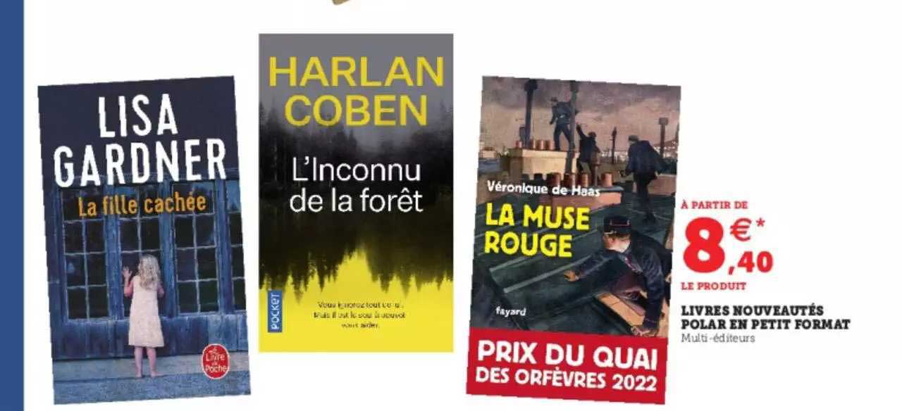 livres nouveautés polar en petit format
