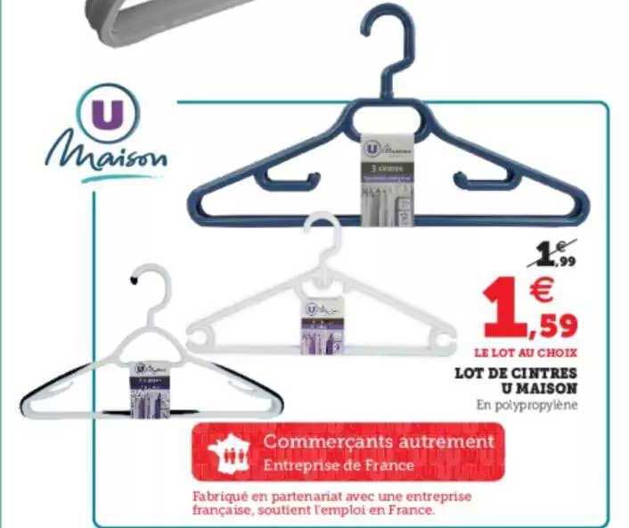 Lot De Cintres U Maison