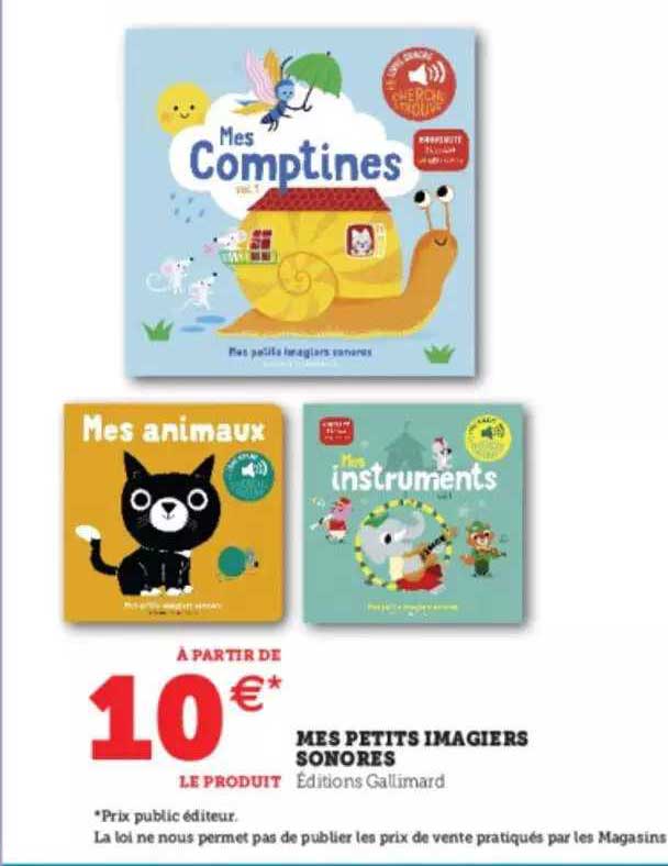 mes petits imagiers sonores