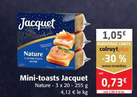 mini-toasts jacquet