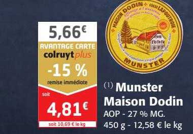 Munster Maison Dodin