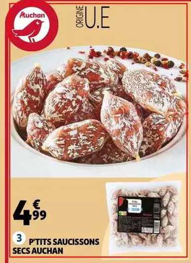 p'tits saucissons secs auchan