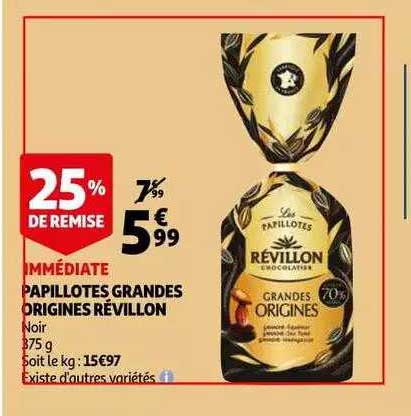 papillotes grandes origines révillon