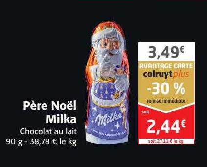 père noël milka