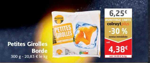 petites girolles borde