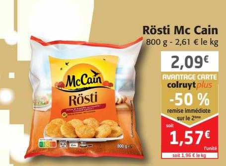 rôsti mc cain