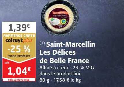 saint-marcellin les délices de belle france