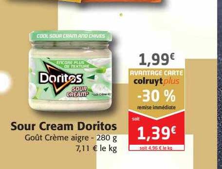 sour cream doritos