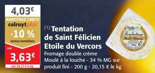 Tentation De Saint Félicien étoile Du Vercors