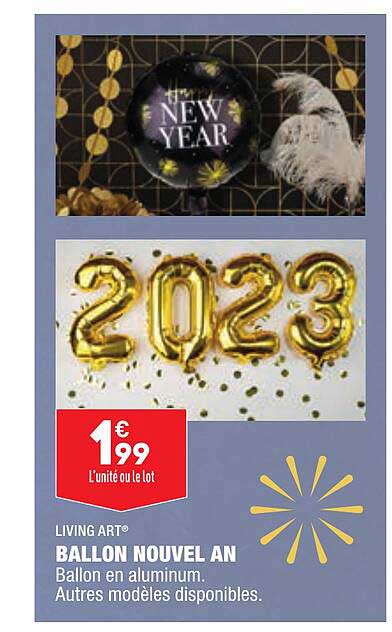 ballon nouvel an living art