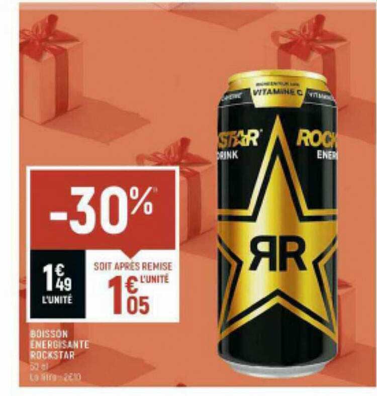 Boisson énergisante Rockstar