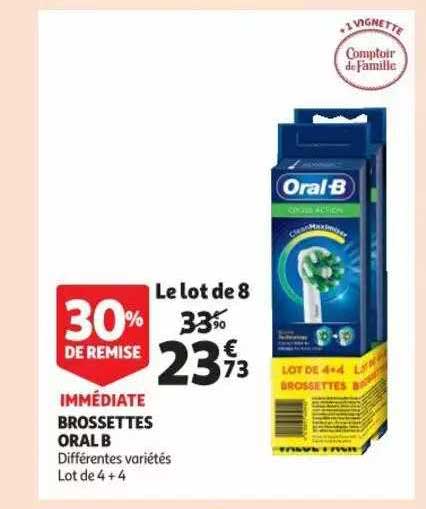 brossettes oral b