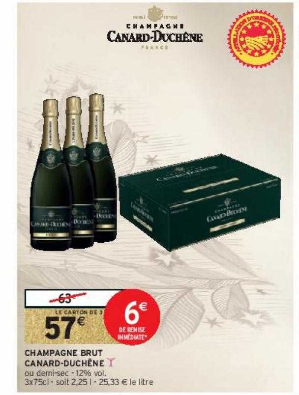 champagne brut canard-duchêne