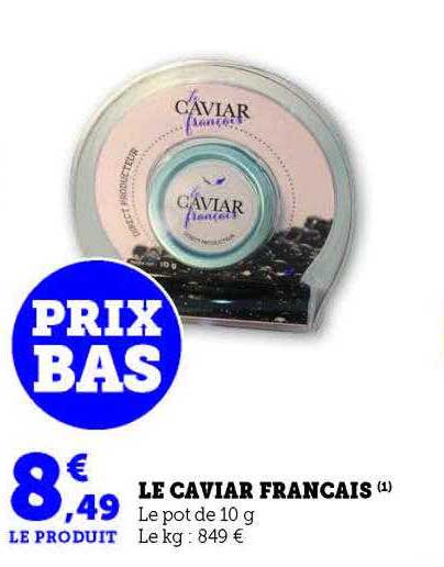 le caviar français
