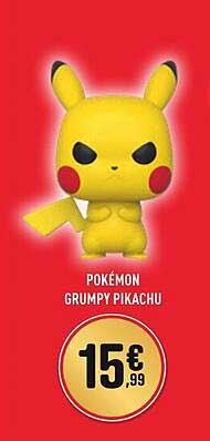 Pokémon Grumpy Pikachu