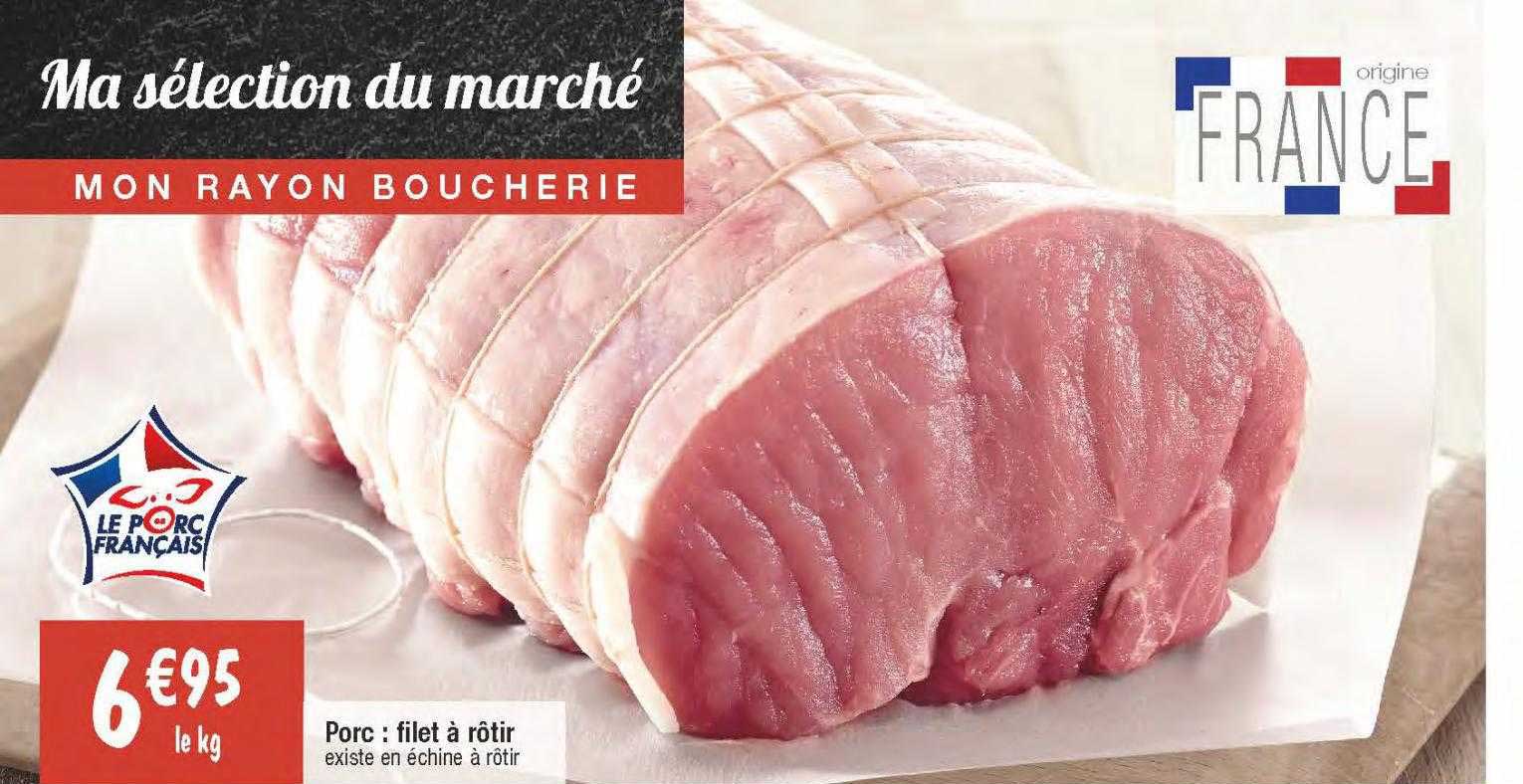 Porc : Filet à Rôtir