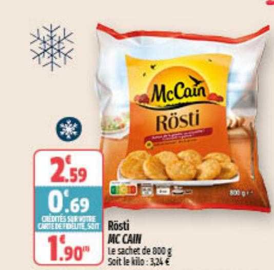 rösti mc cain