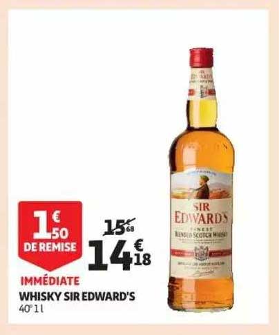 whisky sir edward's