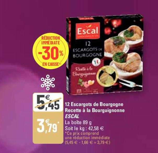 12 escargots de bourgogne recette à la bourguignonne escal