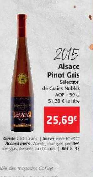2015 alsace pinot gris