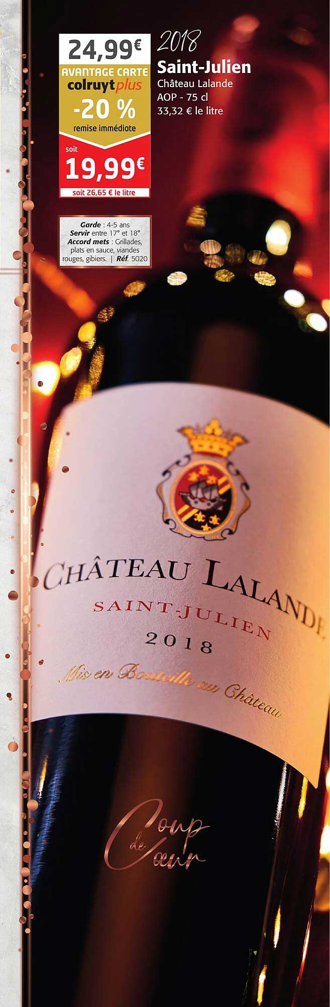 2018 saint-julient château lalande
