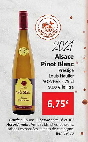 2021 alsace pinot blanc