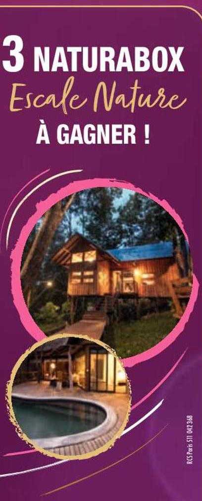 3 Naturabox Escale Nature à Gagner !