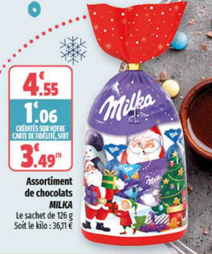 Assortiment De Chocolats Milka