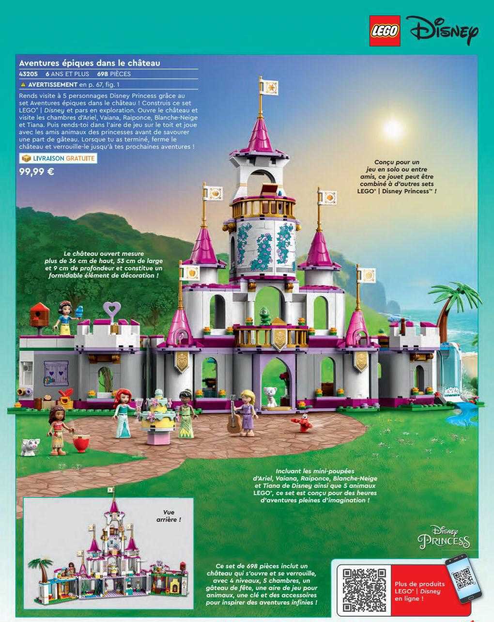 aventures épiques dans le château lego disney