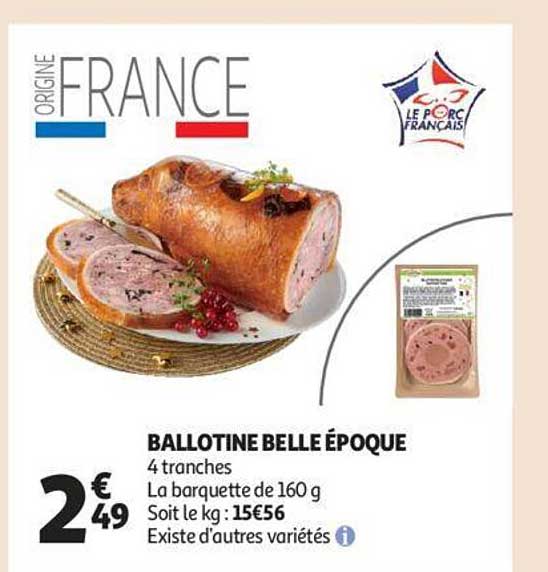 ballotine belle époque