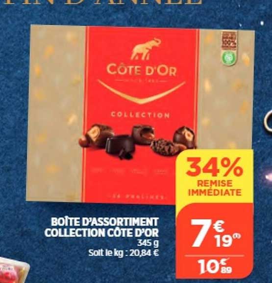 Boîte D'assortiment Collection Côte D'or