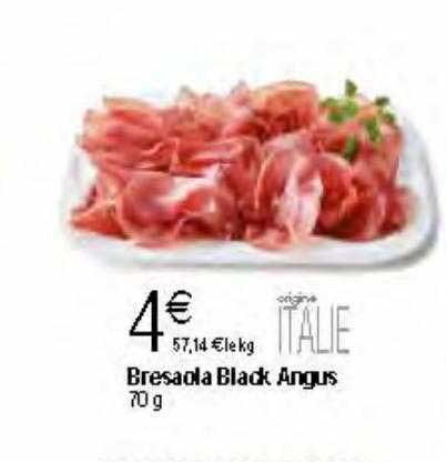 bresaola black angus
