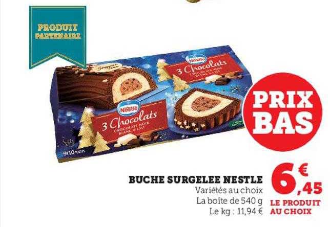 Bûche Surgelée Nestlé
